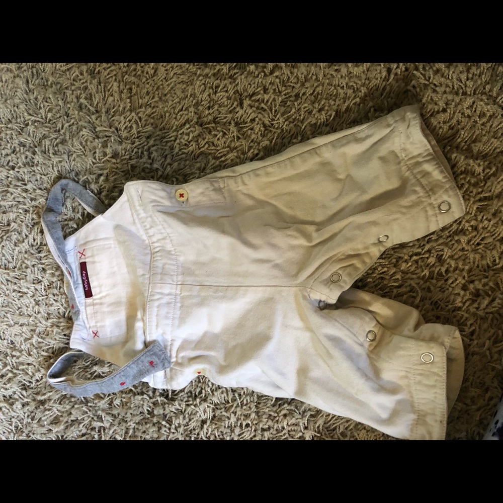 Newborn baby gap overalls